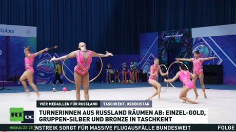 Russische Gymnastinnen holen vier Medaillen beim Weltcup in Taschkent