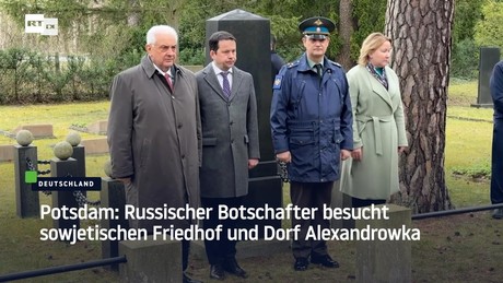 Potsdam: Russischer Botschafter besucht sowjetischen Friedhof und Dorf Alexandrowka