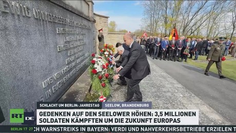 Beginn der Schlacht um Berlin: Gedenken auf den Seelower Höhen
