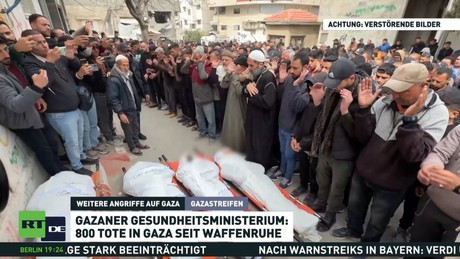 Waffenstillstand gebrochen: Israel beschießt erneut Gaza 