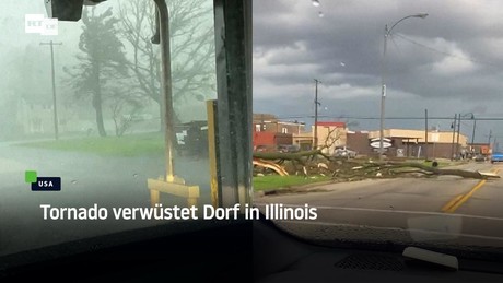 Tornado verwüstet Dorf in Illinois