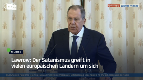 Lawrow: Der Satanismus greift in vielen europäischen Ländern um sich