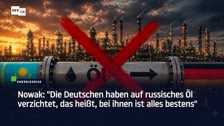 Druschba-Pipeline: Russland stellt Lieferungen kasachischen Öls ab 1. Mai ein