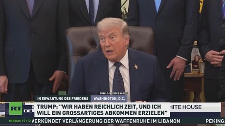 Verhandlungen mit Iran: Trump sieht keinen Grund zur Eile