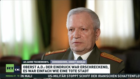 40 Jahre Tschernobyl: Zeitzeuge Pitikow erinnert an das Inferno