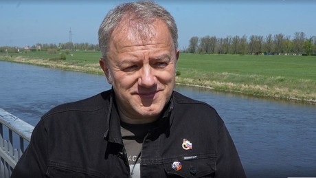 Tino Eisbrenner am Elbe-Tag in Torgau: Die Friedensbewegung muss attraktiver werden!
