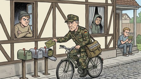 Wehrdienst in Deutschland: Bundeswehr hat fast 200.000 junge Menschen angeschrieben