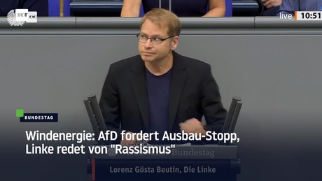Windenergie: AfD fordert Ausbau-Stopp, Linke redet von "Rassismus"