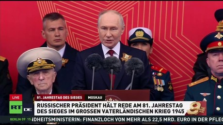"Der Sieg war und wird immer unser sein" – Rede Wladimir Putins zum 9. Mai 2026