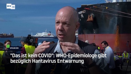 "Das ist kein COVID": WHO-Epidemiologe gibt bezüglich Hantavirus Entwarnung