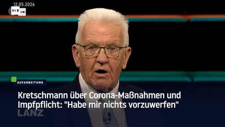 Kretschmann über Corona-Maßnahmen und Impfpflicht: "Habe mir nichts vorzuwerfen"
