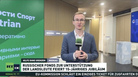15 Jahre Hilfe für Landsleute: Russischer Fonds zieht Bilanz