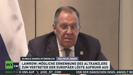 BRICS-Gipfel in Indien: Lawrow kommentiert europäische Politik und Rolle Deutschlands