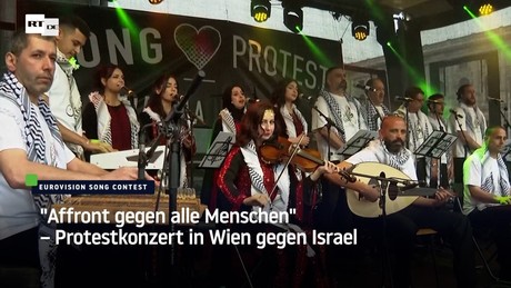 "Affront gegen alle Menschen" – Protestkonzert in Wien gegen Israel