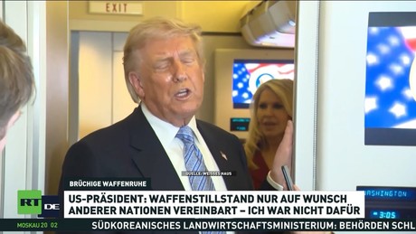 Waffenstillstand mit Iran: Trump bleibt auf Kriegskurs