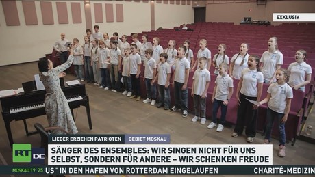 Exklusiv: Kinderensemble "Junge Patrioten" auf Tour durch Russland