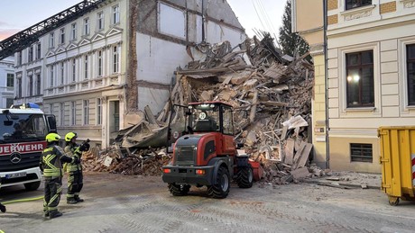 Haus in Görlitz eingestürzt – Suche nach Vermissten dauert an