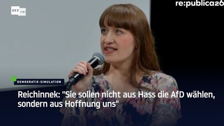 Reichinnek: "Sie sollen nicht aus Hass die AfD wählen, sondern aus Hoffnung uns"