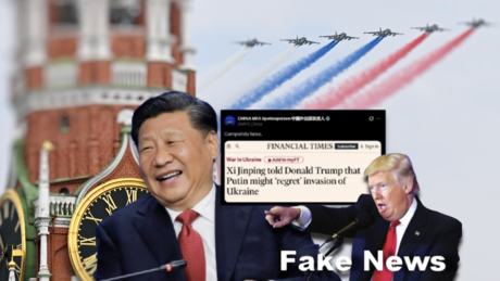 Kurz vor Putin-Besuch: China wie auch Trump stellen FT-Bericht als blanke Erfindung dar