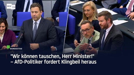 "Wir können tauschen, Herr Minister!" – AfD-Politiker fordert Klingbeil heraus