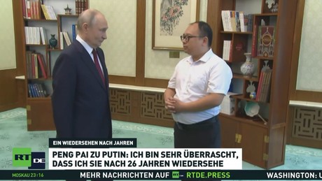 Putin begegnet alten Bekannten: Erstes Treffen liegt 26 Jahre zurück