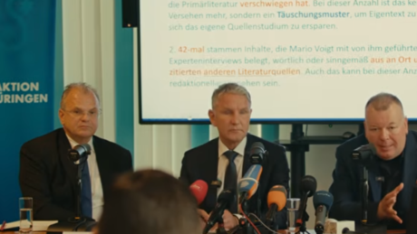 Vorwürfe gegen Thüringer Ministerpräsidenten: AfD-Fraktion stellt neues Plagiatsgutachten vor