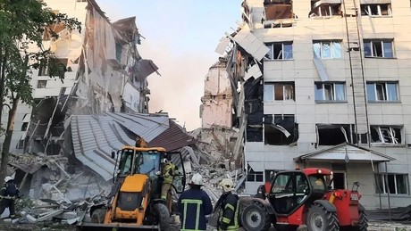 Liveticker Ukraine-Krieg: Tote und Verletzte nach ukrainischem Drohnenangriff auf Schulwohnheim
