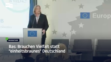 Bas: Brauchen Vielfalt statt "einheitsbraunes" Deutschland