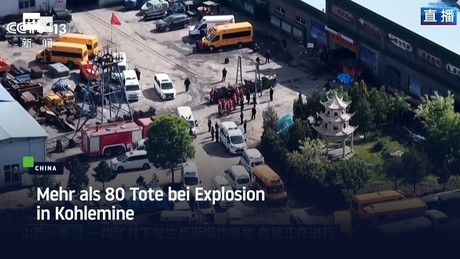 China: Mehr als 80 Tote bei Explosion in Kohlemine