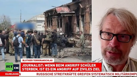 Nach Angriff auf Berufsschule: Moskau kritisiert Fernbleiben westlicher Medien in Starobelsk