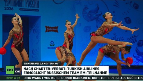 Bulgarische Behörden blockieren Flug russischer Turnerinnen zur Europameisterschaft