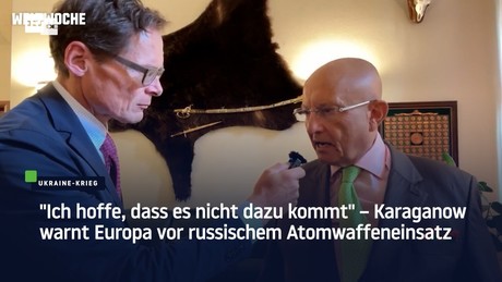 "Ich hoffe, dass es nicht dazu kommt" – Karaganow warnt Europa vor russischem Atomwaffeneinsatz