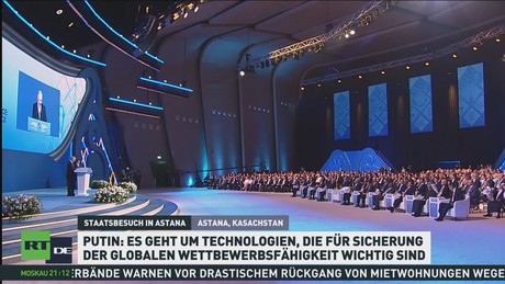 Eurasisches Wirtschaftsforum: Putin wirbt für KI-Zusammenarbeit