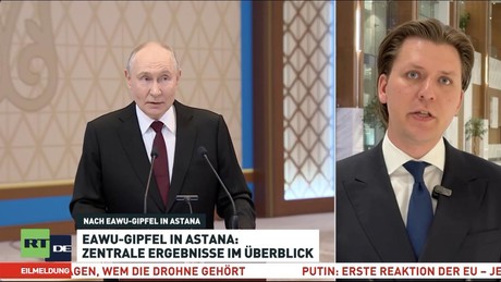 EAWU-Gipfel in Kasachstan: Putin spricht über Armenien, Ukraine und KI