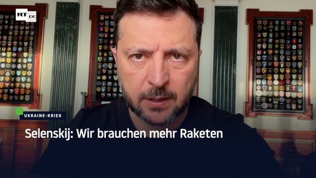 Selenskij: Wir brauchen mehr Raketen