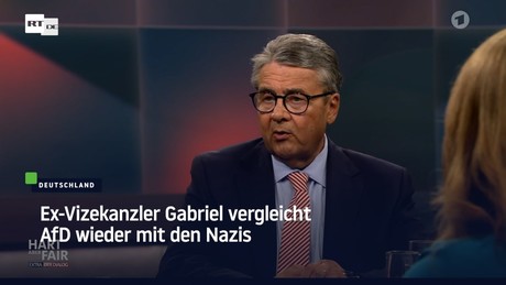 Ex-Vizekanzler Gabriel vergleicht AfD wieder mit den Nazis