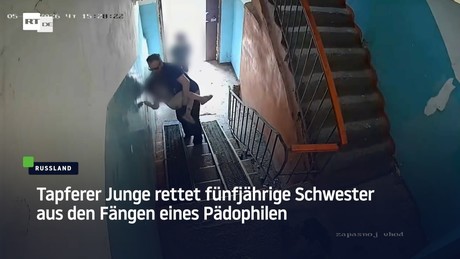 Tapferer Junge rettet fünfjährige Schwester aus den Fängen eines Pädophilen