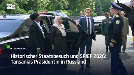 Historischer Staatsbesuch und SPIEF 2026: Tansanias Präsidentin in Russland