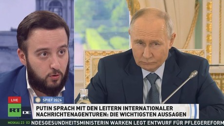 Putins Treffen mit internationalen Medien: Die wichtigsten Aussagen