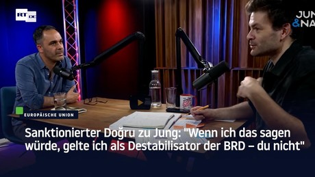 Doğru zu Jung: "Wenn ich das sagen würde, gelte ich als Destabilisator der BRD – du nicht"