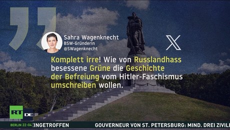 Geschichtsrevisionismus: Grüne wollen sowjetische Ehrenmale in Berlin "kontextualisieren"