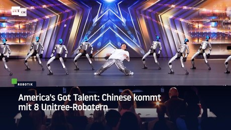 America's Got Talent: Chinese kommt mit 8 Unitree-Robotern