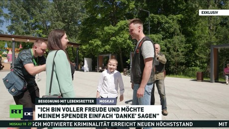 Knochenmarkspender rettet Jungen – fünf Jahre später folgt das Treffen