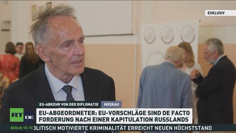Moskauer Konferenz: EU-Abgeordneter fordert Dialog mit Russland