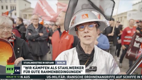 Deutsche Stahlindustrie unter Druck: Beschäftigte schlagen Alarm