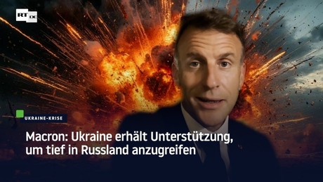 Macron: Ukraine erhält Unterstützung, um tief in Russland anzugreifen