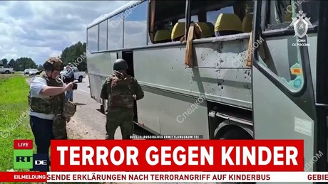 Brjansk: Ukrainischer Drohnenangriff auf Bus mit jungen Fußballern aus Weißrussland