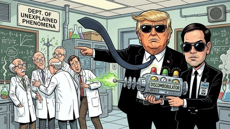 Neues über Trumps "Discombobulator": Geheime Dokumente und verschwundene Wissenschaftler
