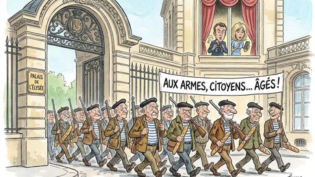 "Aux armes, citoyens!" – 82-jähriger Franzose erklärt Macron für abgesetzt und schießt auf Polizei