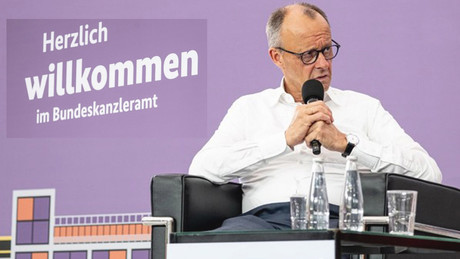 Phrasen-Deutschland: Merz und Klingbeil inhaltsleer vor Besuchern in Berlin